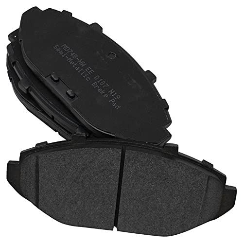 TRQ Front Brake Pads Semi-Metallic Compatible with 1998-2002 Ford Crown Victoria Lincoln Town Car Mercury Grand Marquis - Image 3