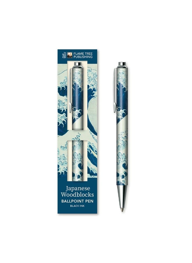 null - Katsushika Hokusai: The Great Wave Boxed Decorative Ballpoint Pen - Image 1