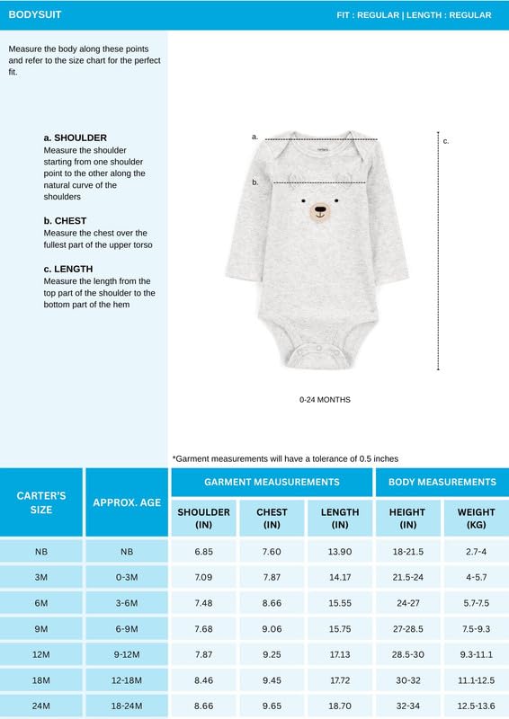 Carter's Baby Family Cotton Long-Sleeve Graphic Bodysuit - Image 3