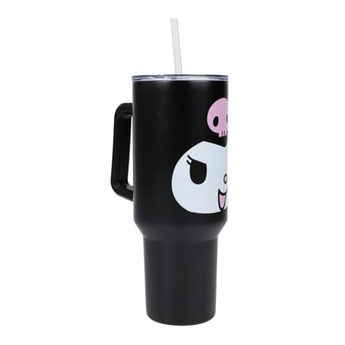 Bioworld Kuromi 40 Oz. Stainless Steel Tumbler With Leak-Proof Lid - Image 2