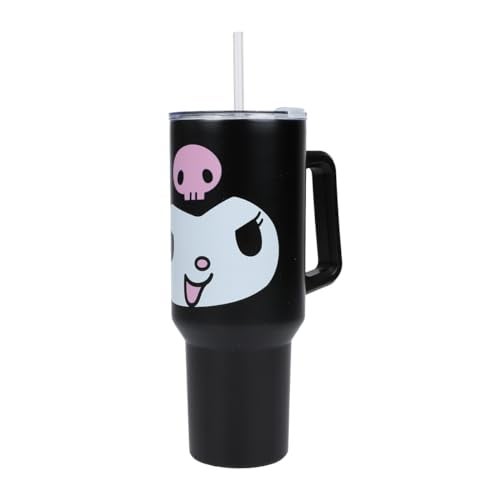 Bioworld Kuromi 40 Oz. Stainless Steel Tumbler With Leak-Proof Lid - Image 3