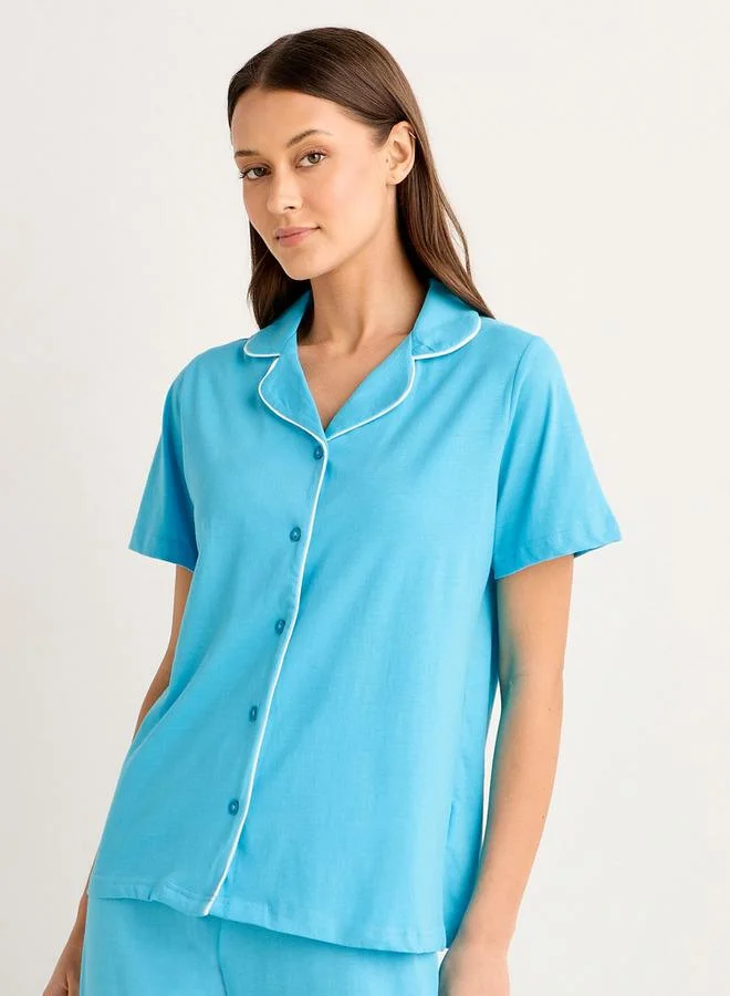 سبلاش فيڤ Pyjama Set Button-Down Shirt and Pants