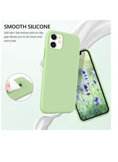 Case Compatible with Apple iPhone 11 Case - Soft Slim Protective TPU Silicone Cover - Neon Green
