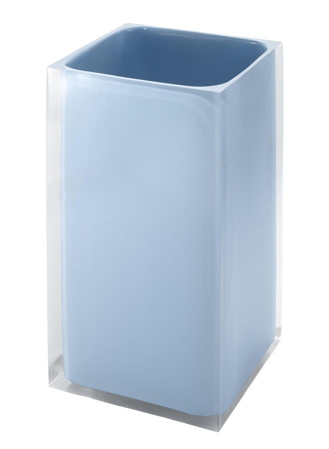 Izod - Wastebasket, Decorative Trash Can, Durable, Dorm Room Essentials, Modern Home Decor (Marina Collection, Blue) - Image 3
