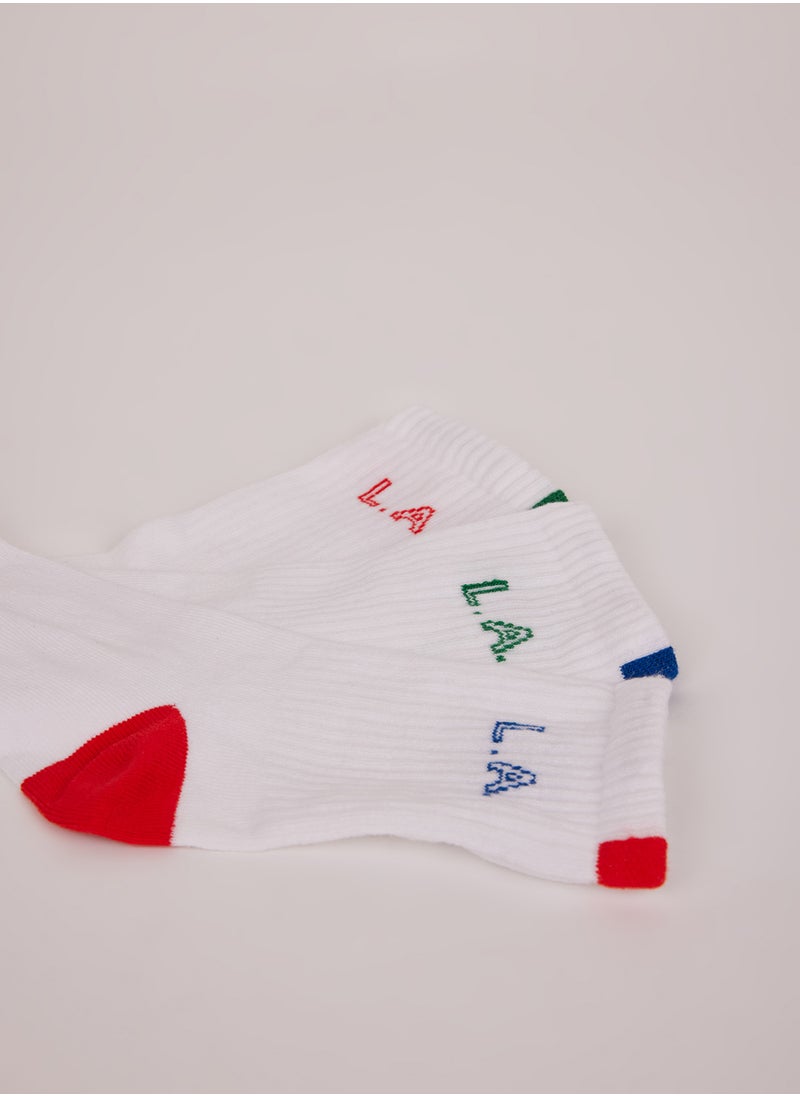 DeFacto 3-Pack Cotton Long Socks  - Image 5
