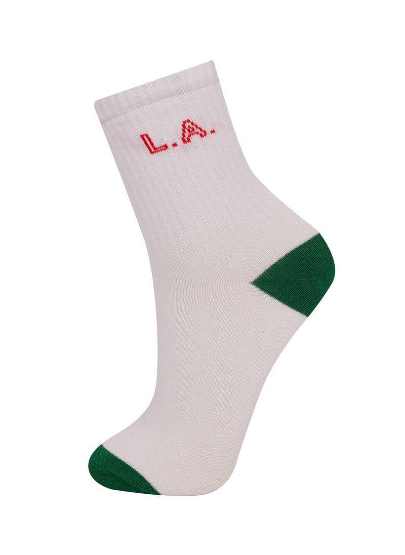 DeFacto 3-Pack Cotton Long Socks  - Image 4