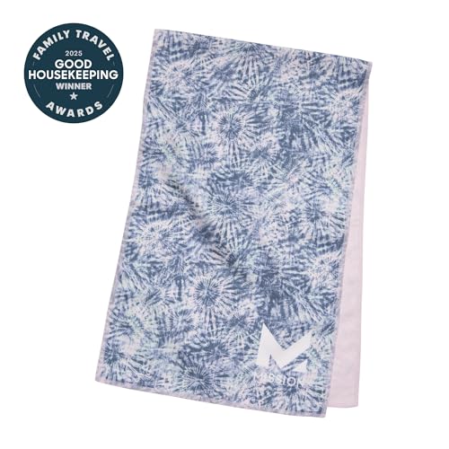 MISSION Original Cooling Towel, Twist & Shout Honeydew - Soft, Durable Microfiber - Cools Up to 2 Hours - UPF 50 Sun Protection - Machine Washable - Image 2