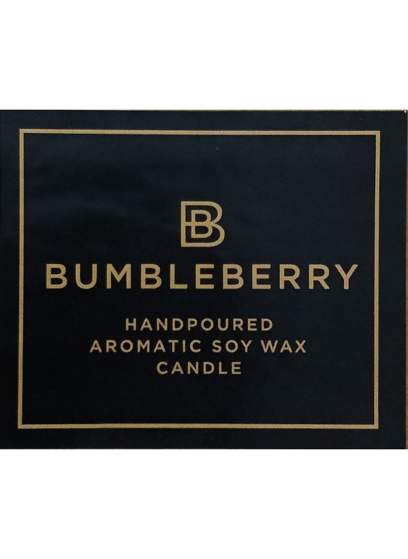 BUMBLEBERRY Bumbleberry Motichoor Ladoo Candle 100 Soy Wax Hand Poured Decorative Scented Candle Festive Gifting 30gm Each Pack of 3  - Image 4