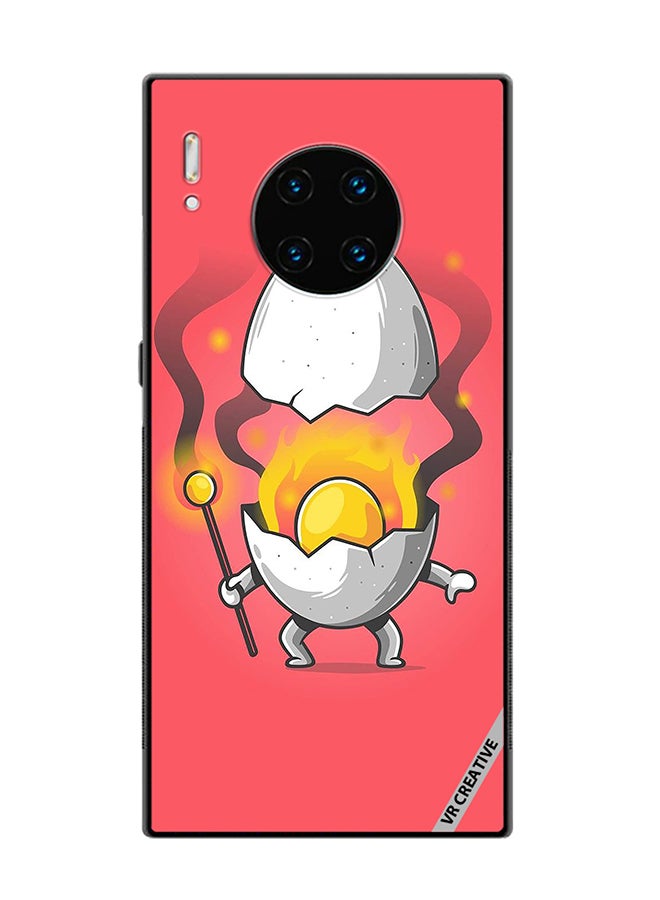 VR CREATIVE Protective Case Cover For Huawei Mate 30 Pro Cute Fire Egg Design Multicolour - Image 1