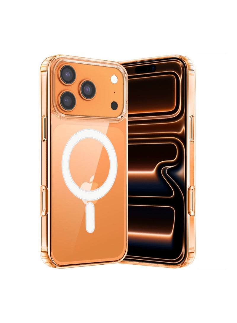 Techie iPhone 17 Pro Max Case with MagSafe – Slim, Anti-Yellowing Transparent Back Cover with Camera Lens Protection, Magnetic Holder Wireless Charging Compatible - Clear - Image 1