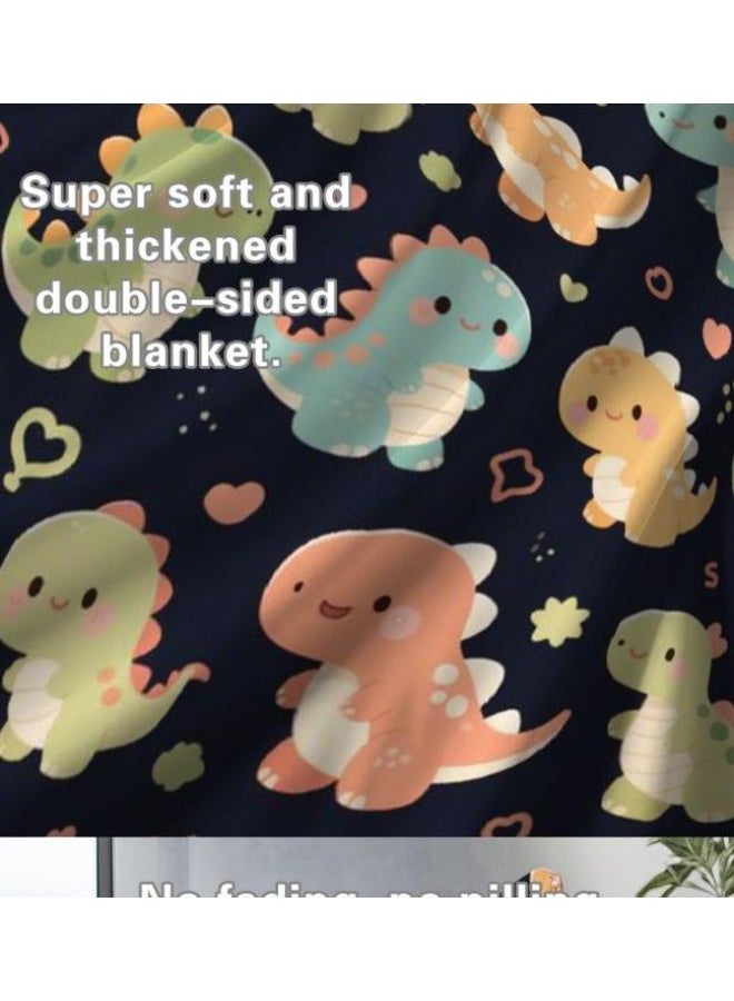 general Flannel thin blanket (warm and comfortable, suitable for sleep, gaming, dust removal and sandproof) 150cm*200cm - 252 - Image 5