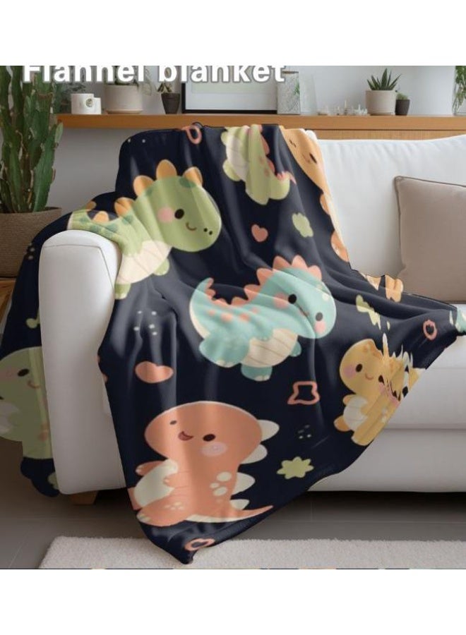 general Flannel thin blanket (warm and comfortable, suitable for sleep, gaming, dust removal and sandproof) 150cm*200cm - 252 - Image 4