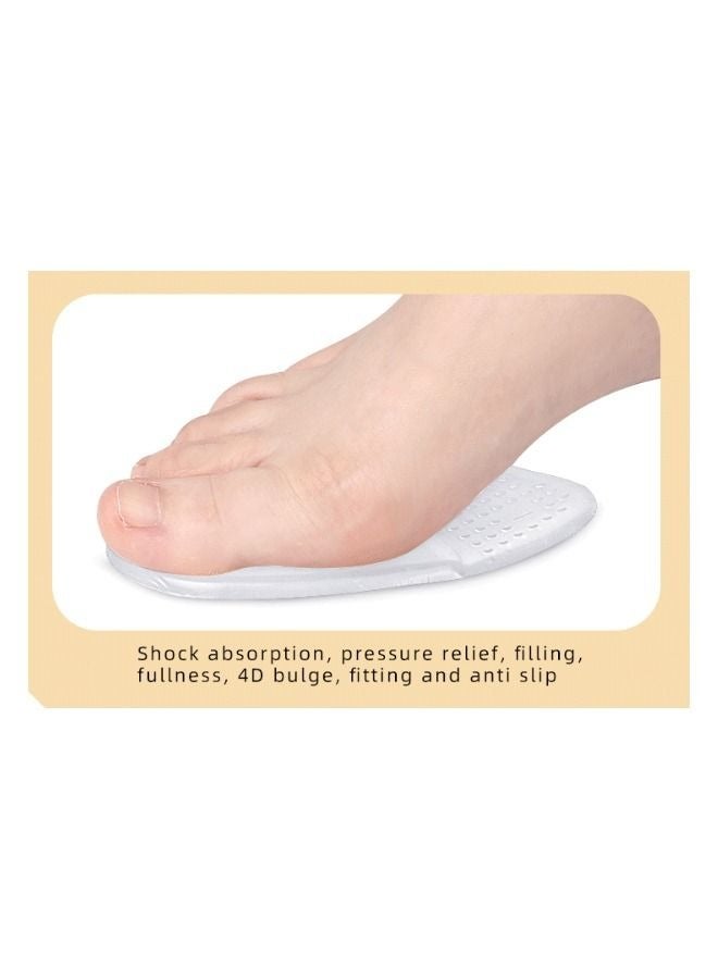 Pair of Gel Insoles Designed for High Heels Stick on Pads for Women to Relieve Foot Pain Absorb Shock Prevent Slippage and One Size Fits All - Image 5