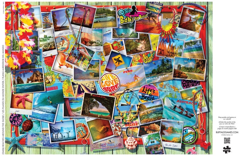 Buffalo Games - Garry Walton - Beaches Around The Globe - 1000 Piece Jigsaw Puzzle for Adults Challenging Puzzle Perfect for Game Nights - Finished Puzzle Size is 26.75 x 19.75 - Image 5