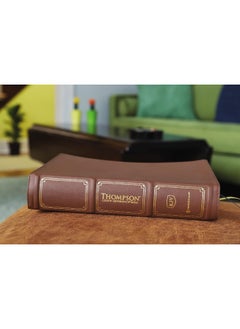 KJV, Thompson Chain-Reference Bible, Genuine Leather, Calfskin, Brown, Art Gilded Edges, Red Letter, Thumb Indexed, Comfort Print  - Image 4