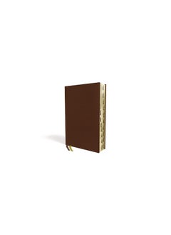 KJV, Thompson Chain-Reference Bible, Genuine Leather, Calfskin, Brown, Art Gilded Edges, Red Letter, Thumb Indexed, Comfort Print  - Image 5
