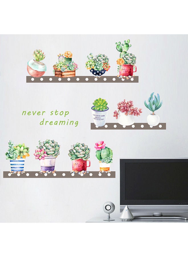 نيبمينينت ملصق جداري مطبوع متعدد الألوان 90x30سم - Image 1