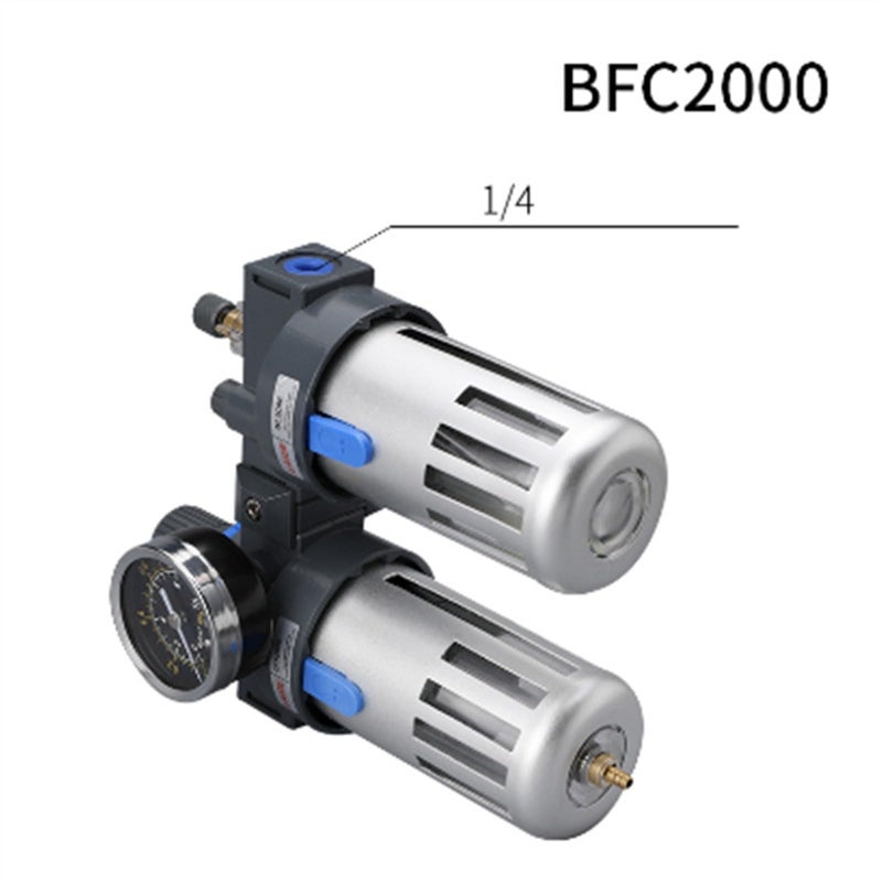 BFC2000 فلتر هواء معدني صمام تنظيم الضغط الهوائي - Image 3