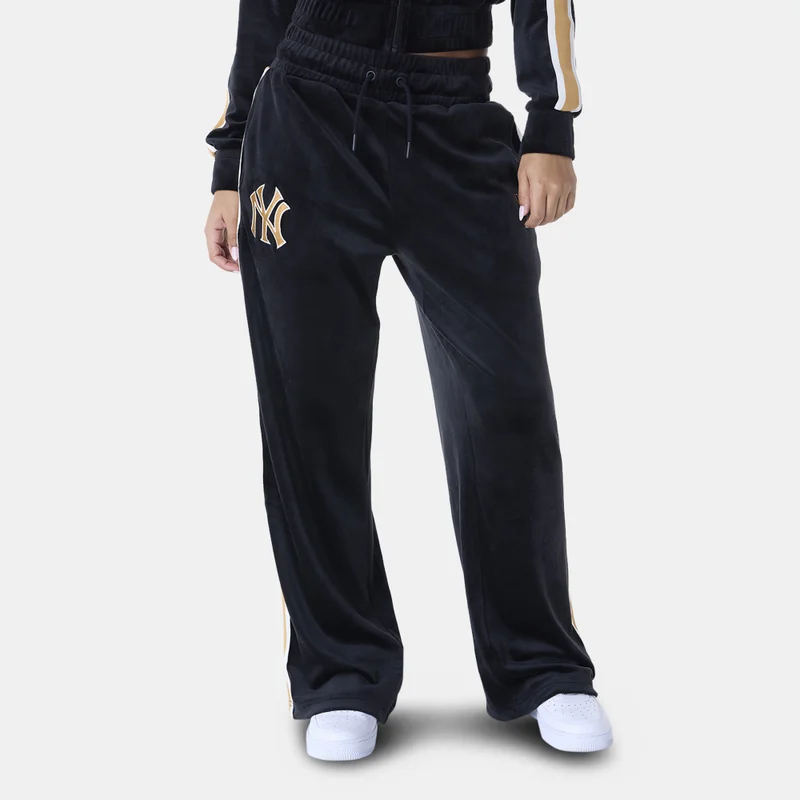 Women's MLB New York Yankees Velour Track Pants