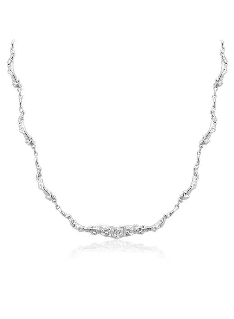 Goolsky قلادة باندلت بتصميم غير منتظم من الفويل - تشوكر بياني للنساء، مجوهرات عصرية رائعة، غير متلاشية - Image 3