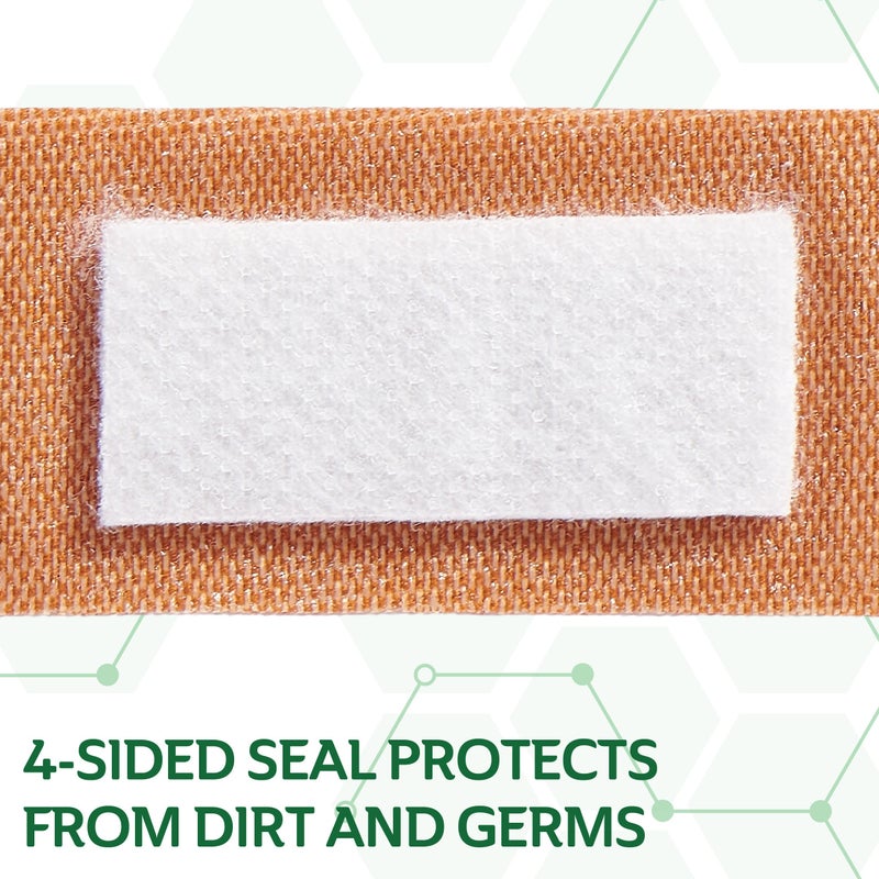 CURAD Assorted Bandages Bulk Variety Pack | 320 Count |5 Styles Including Waterproof, Sheer, Plastic, Heavy Duty & Flex-Fabric | First Aid Kit Essentials | Protects Scrapes, Cuts & Burns - Image 3