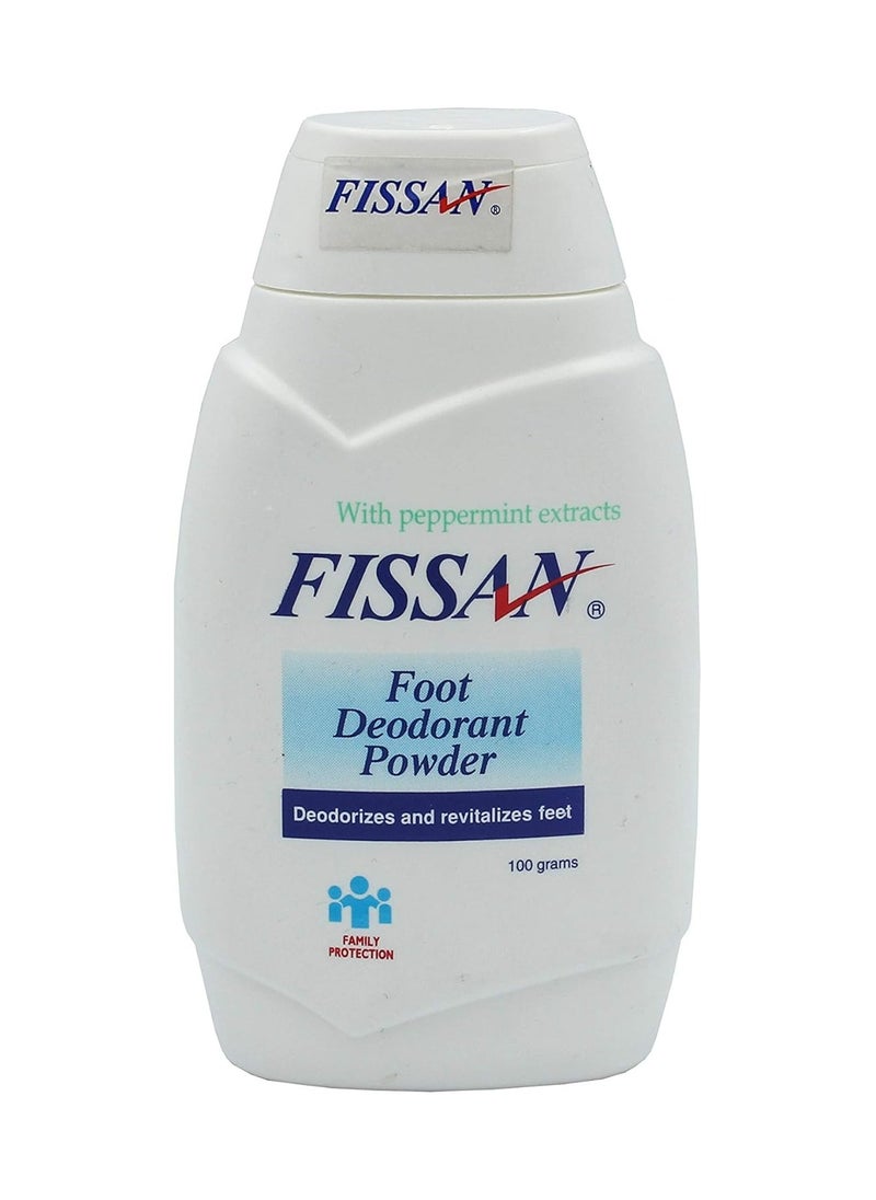 fissan Fissan Foot Deodorant Powder, 100g 