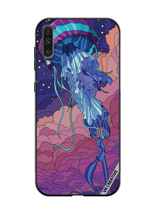 VR CREATIVE Protective Case Cover For Samsung Galaxy A50/A50s Starfish Design Multicolour - Image 1
