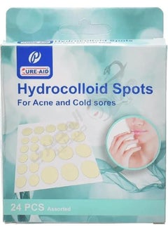 Cure aid HYDROCOLLOID SPOTS 24 PCS 