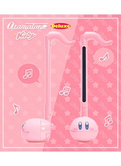 Otamatone Deluxe Japanese Musical Instrument Portable Music Synthesizer From Japan By Maywa Denki Studio Award Winning, Educational Fun Gift For Children, Teens & Adults - Kirby (English Manual)  - Image 2