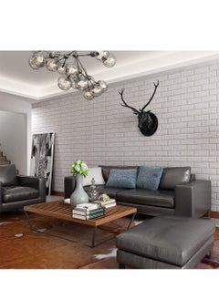 LINGWEI Wall Sticker 3D Wallpaper Wall Decoration Panels Diamond PE Foam Brick Pattern Self-Adhesive Removable and Waterproof Art Wall Tiles for Bedroom Living Room kids Room 5pcs  - Image 3