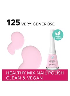 BOURJOIS PARIS طلاء أظافر هيلثي ميكس نباتي -125-فيري جينيروز، 9 مل  - Image 3