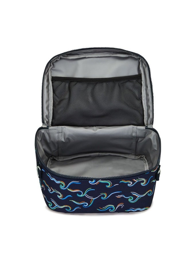 kipling Miyo Fun Ocean Print Large Lunch Bag With Trolley Sleeve  - Image 3