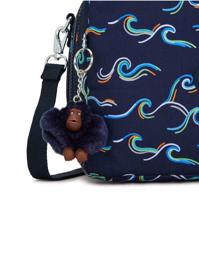 kipling Miyo Fun Ocean Print Large Lunch Bag With Trolley Sleeve  - Image 5