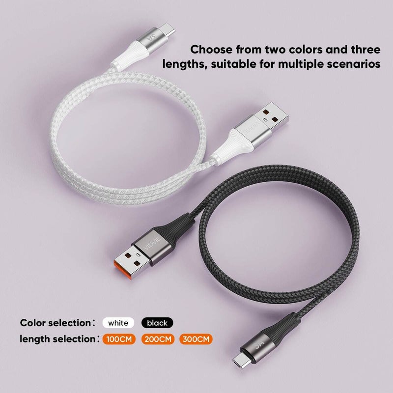 Vidvie كابل بيانات نوع C CB4038-3v عالي السرعة اتصال موثوق ودائم - Image 4