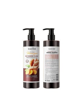 SADOER Ginger Refreshing And Soft Shampoo Dandruff 500ml  - Image 4