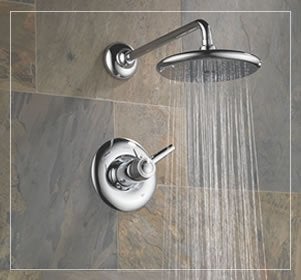 Delta Delta Single-Spray Touch Clean Shower Head, Chrome (RP51305) - Image 3