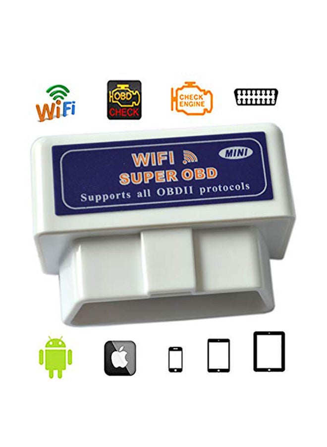 واي آند دي واجهة OBD2/OBD II بخاصية الواي فاي لفحص واكتشاف أعطال السيارة  - Image 4