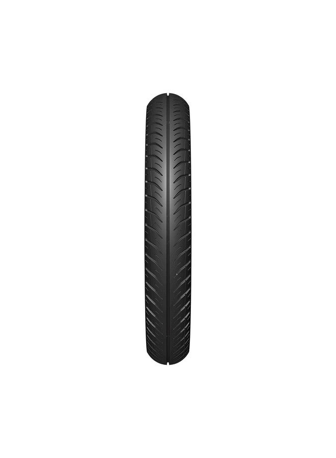 Ceat Zoom X3 90/90-17 49P Tubeless Bike Tyre, Black - Image 3