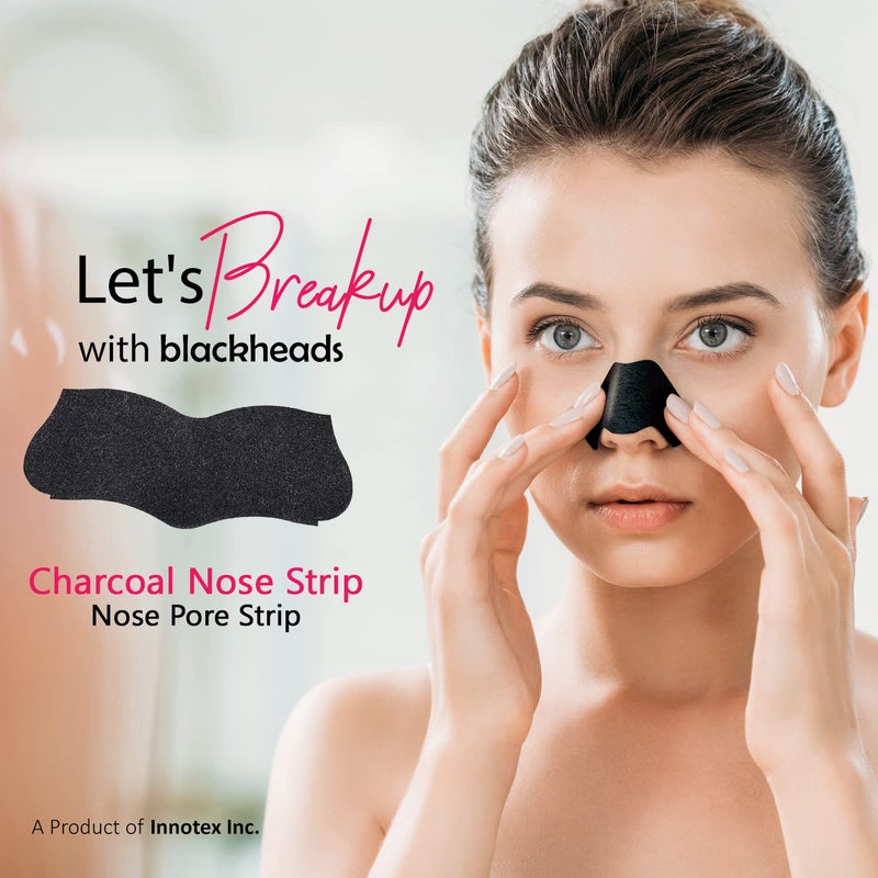 MASKING skin Charcoal Nose Strip for Blackheads Remover for Women Men Pack of 5 25 Strips - Image 2