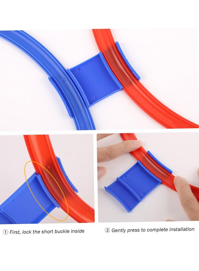 Twist and Turn Hoops Hopscotch Ring Game with Hoop Connectors Outdoor Indoor Obstacle Course for Kids Playground Balance Agility Training  - Image 3