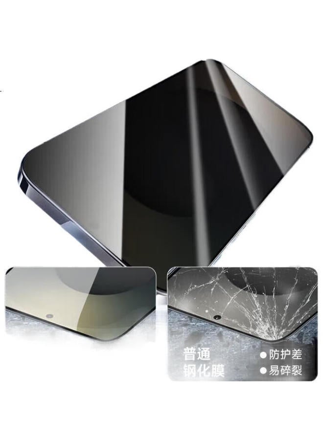 Koolife Privacy Screen Protector For Samsung S25 Ultra, Anti-peeping Tempered Glass Film, Samsung S25 Ultra Privacy Protection Film, Full Screen Glass Coverage, Shatterproof, Fingerprint Resistant - Image 3