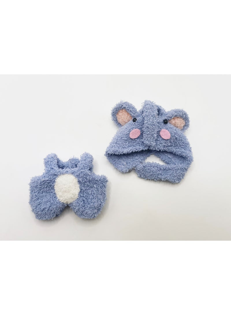 linkship Labubu Doll Clothes, Interchangeable Outfit Set for 17cm Hanging Plush, Stylish & Durable Apparel for 1st/2nd/3rd Gen Collection - Image 3