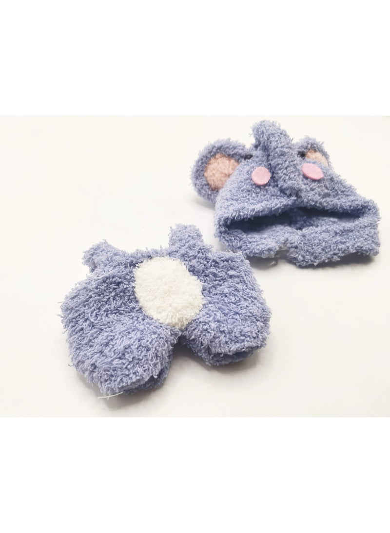 linkship Labubu Doll Clothes, Interchangeable Outfit Set for 17cm Hanging Plush, Stylish & Durable Apparel for 1st/2nd/3rd Gen Collection - Image 4