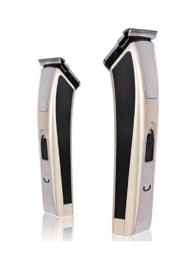Kemei KM-5017 Dry For Men-Clipper and Trimmer Gold/Black - Image 2