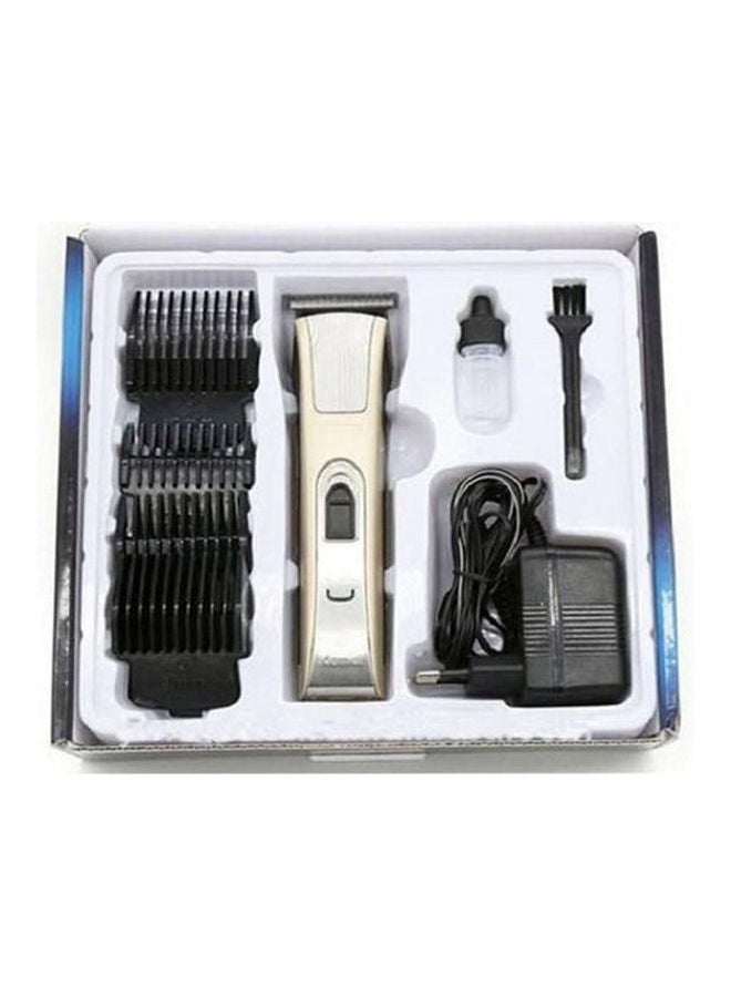 Kemei KM-5017 Dry For Men-Clipper and Trimmer Gold/Black - Image 1