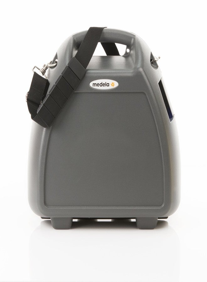 Medela Symphony Bag, Breast Pump Carrying Case, Includes Shoulder Strap for Hands-Free Transport, Made with Hard and Durable Material, Gray - Image 1