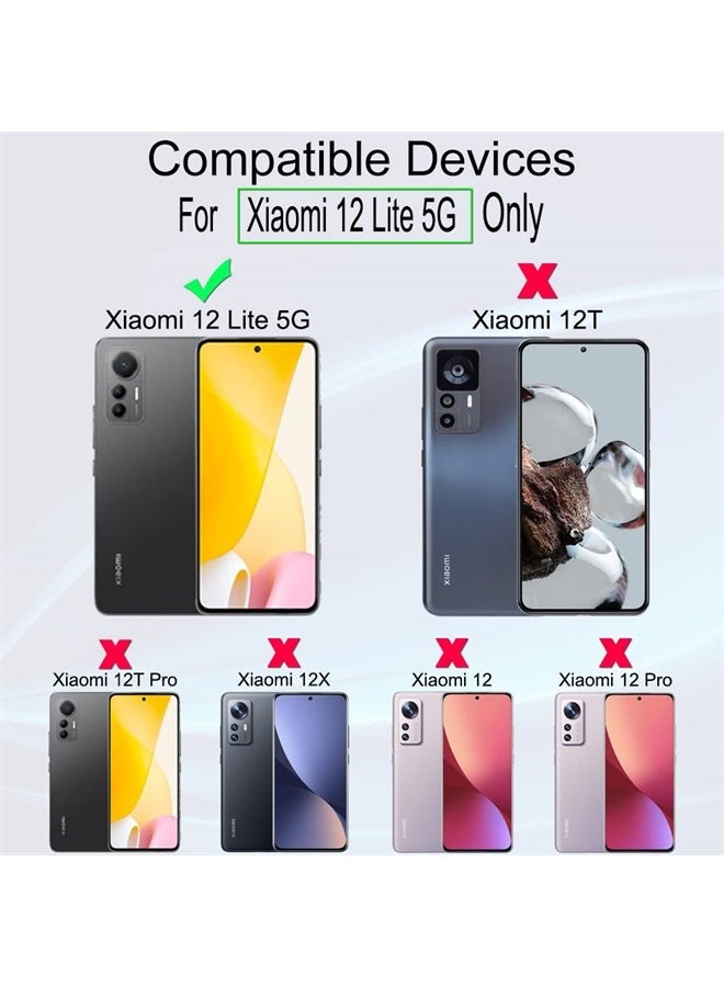 Ibywind Screen Protector for Xiaomi 12 Lite 5G 6.55",with Metal Camera Lens Protector,no bubble,easy to install - Image 2