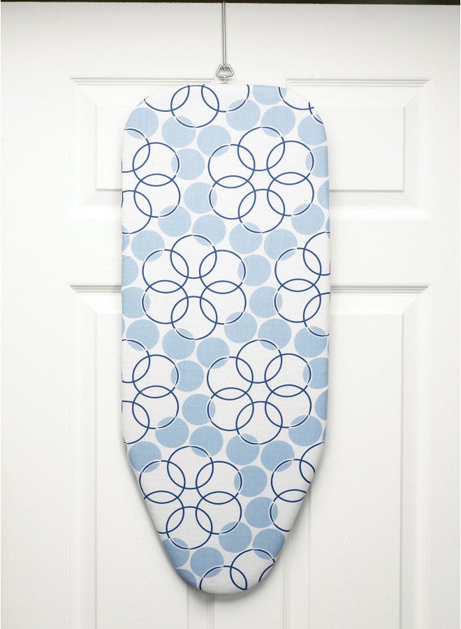 Household Essentials Household Essentials 122101 Small Tabletop Ironing Board with Folding Legs - Magic Rings Cover and Pad,Blue Rings  - Image 4
