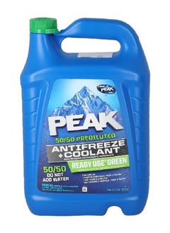 PEAK 50/50 Prediluted Antifreeze Plus Coolant Liquid 1 gal RUA053  - Image 1
