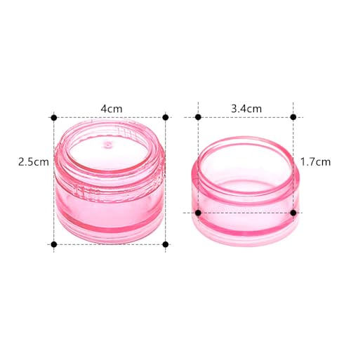HaiSea Weekly Travel Pill Planner-Monthly Pill Organizer, Daily Month Pill Box-Separate AM/PM Compartments Colors Vary (Pink) - Image 2